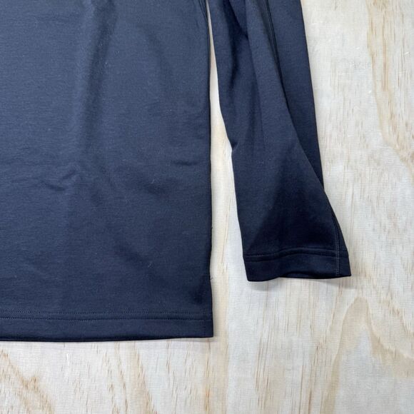 NEW Baltimore Ravens Nike Sideline Lockup Performance 1/4 Zip Top Black Small SM - Picture 2 of 15